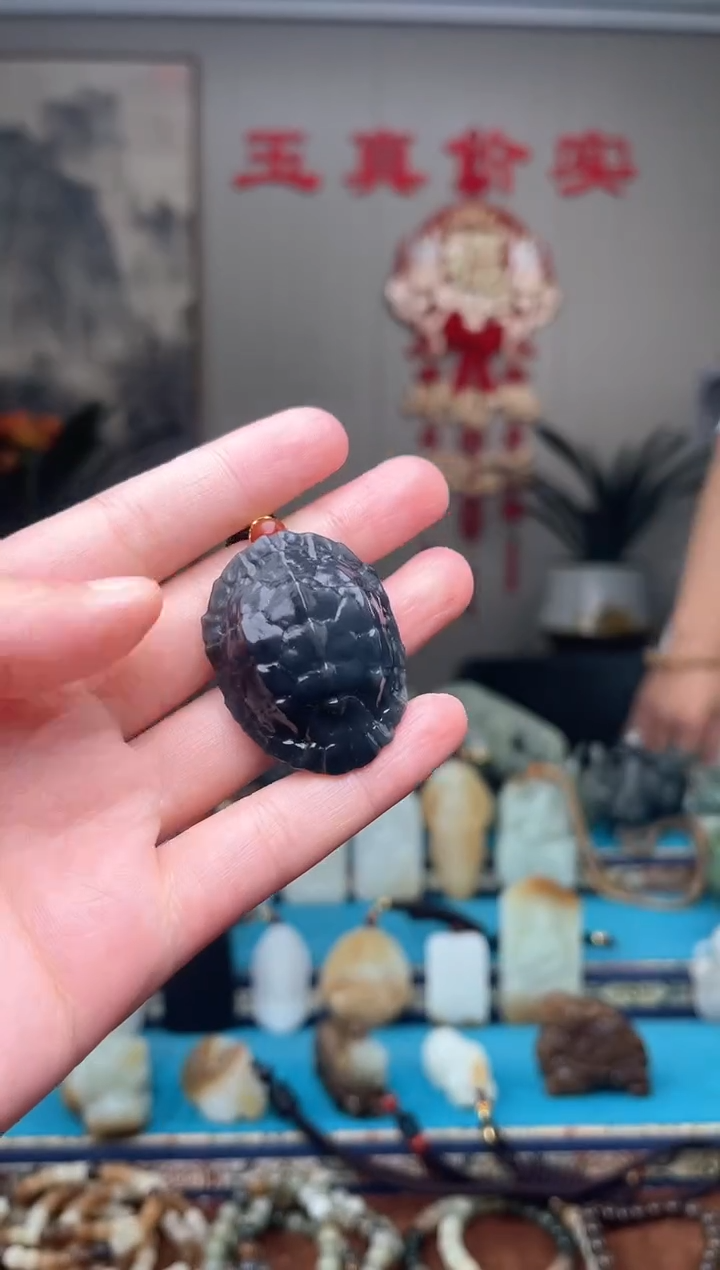 和田玉未镶嵌挂件1