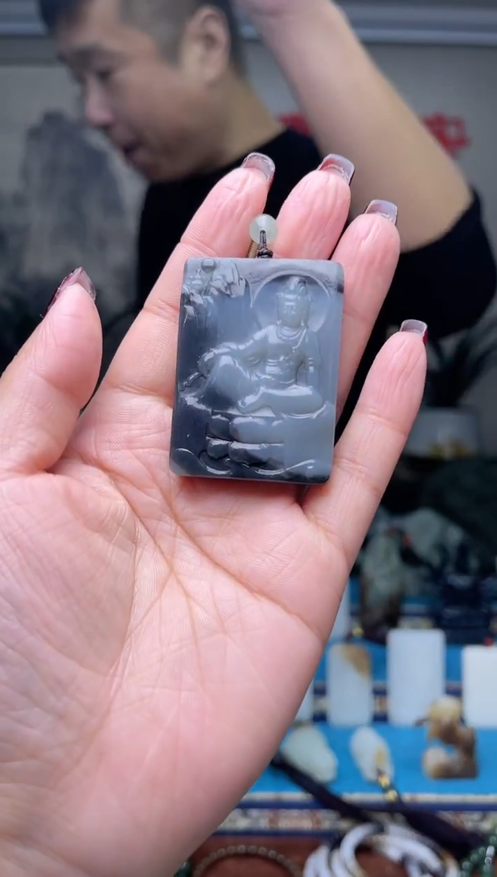 【闪购商品】和田玉挂件未镶嵌1