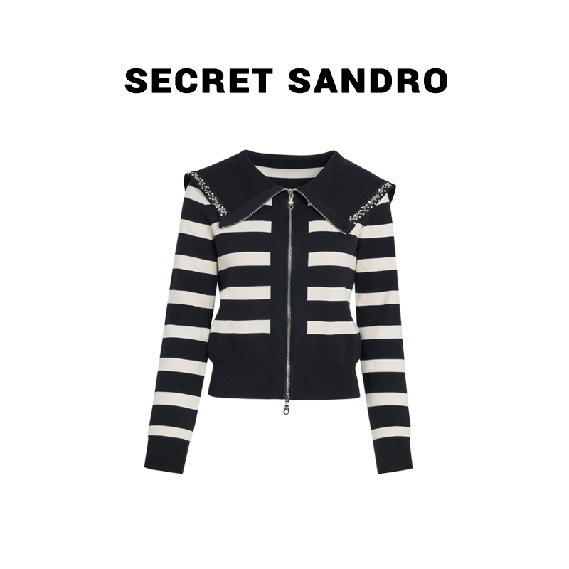 【大翻领】Secret Sandro 楚楚毛衫 M65209179N