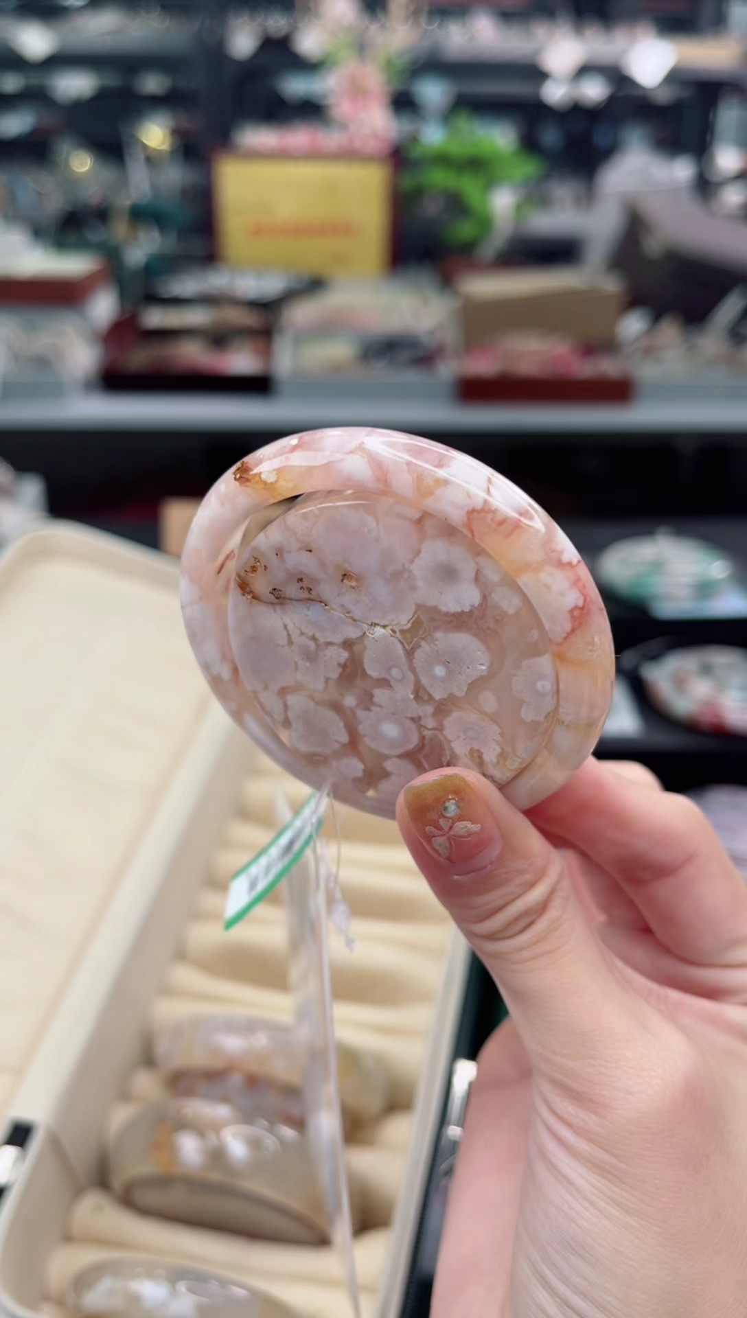 【闪购商品】石英质玉手镯未镶嵌53圈口（赠品镯心）3507326