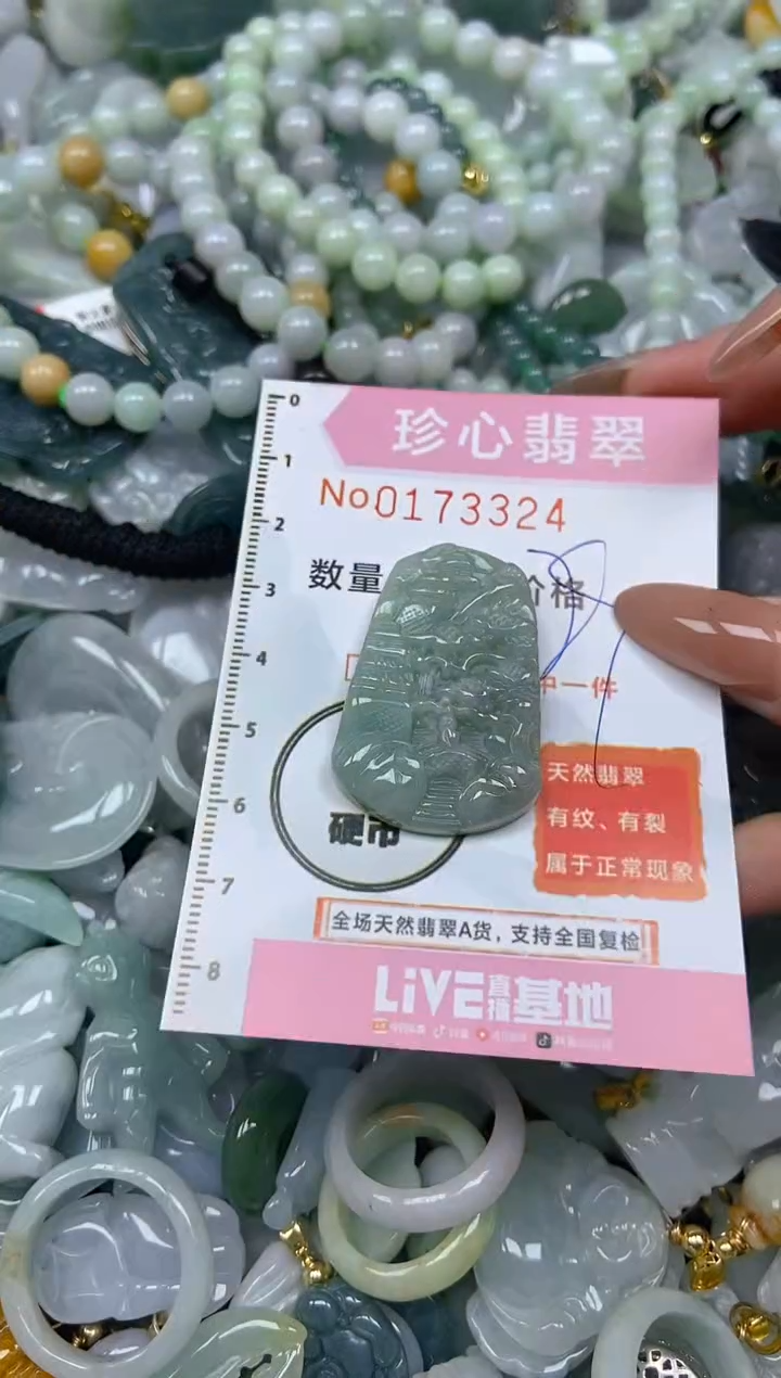 【闪购商品】翡翠颈饰未镶嵌闪购0173324