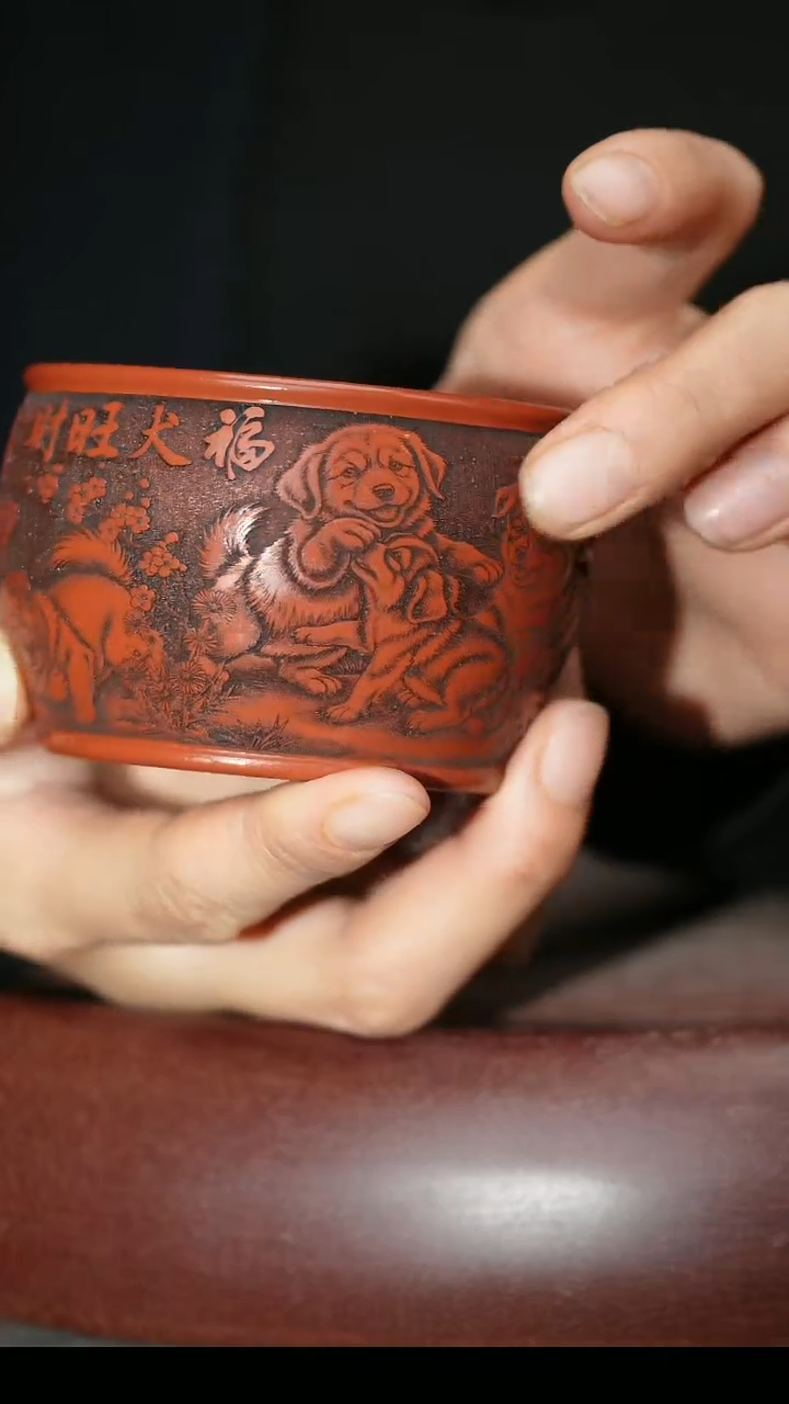 茶杯紫砂紫砂主人杯福利放漏