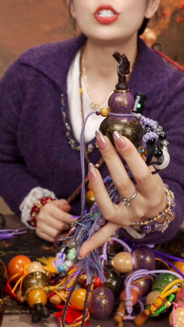 195--大漆开口小葫芦----178