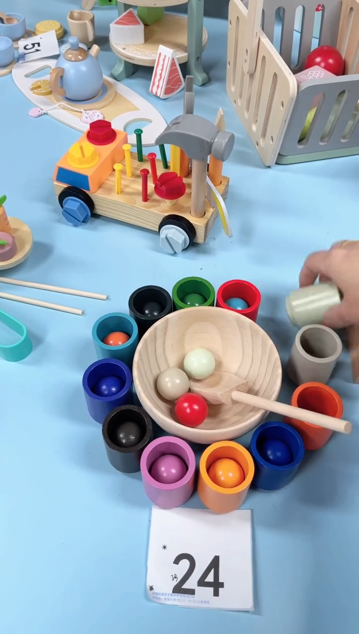 木大颗粒12颜色分类24