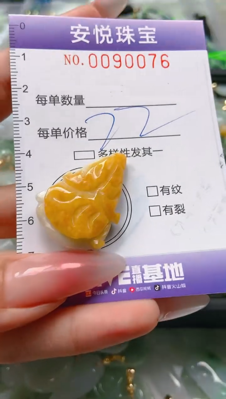 【闪购商品】翡翠颈饰未镶嵌闪购0090076