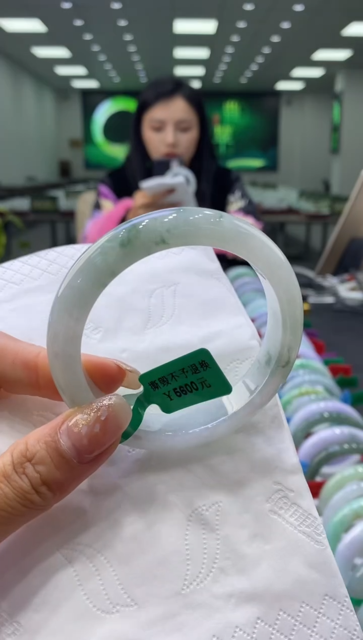 未镶嵌手镯翡翠00002446