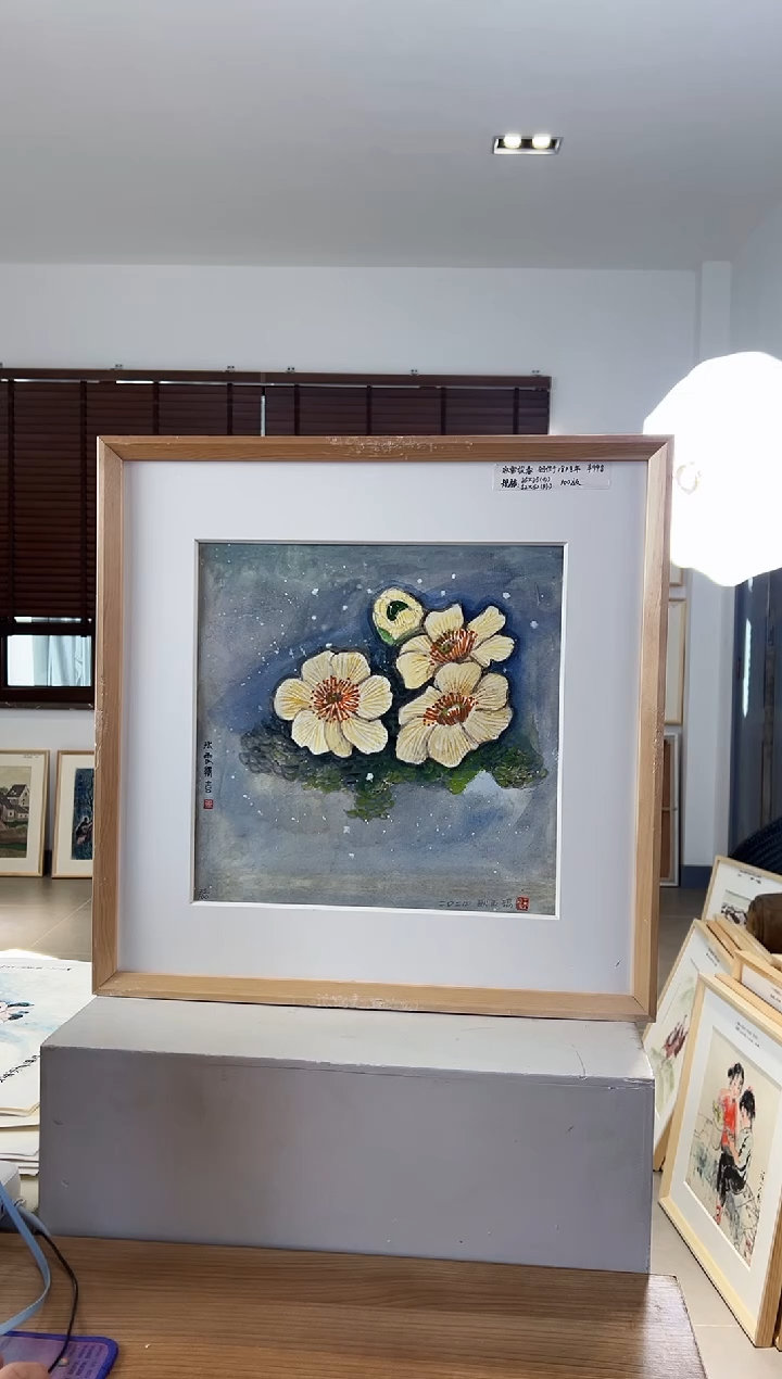 【闪购商品】版画限量亲签盖章版画S