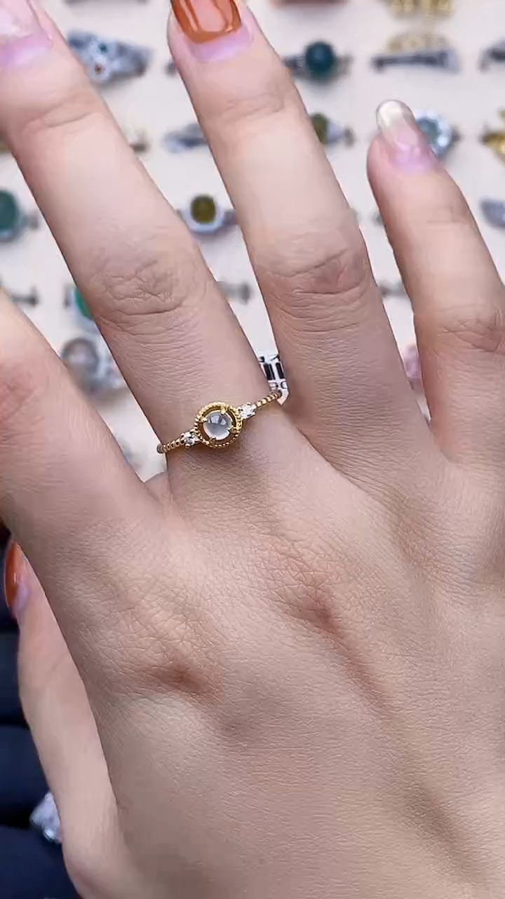 【闪购商品】翡翠戒指未镶嵌女款