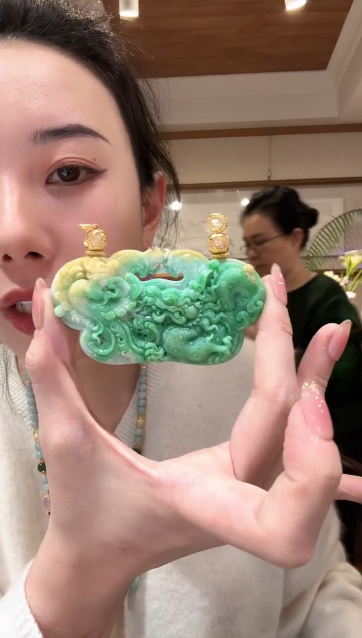 【闪购商品】翡翠颈饰未镶嵌国风