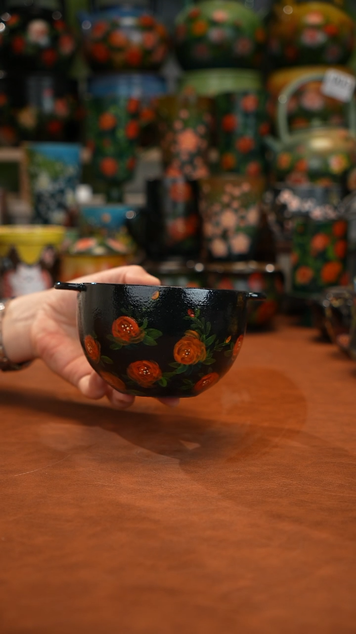 油画   釉下彩 碗