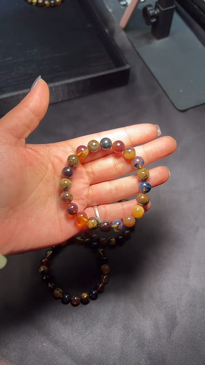 手链琥珀未镶嵌手串