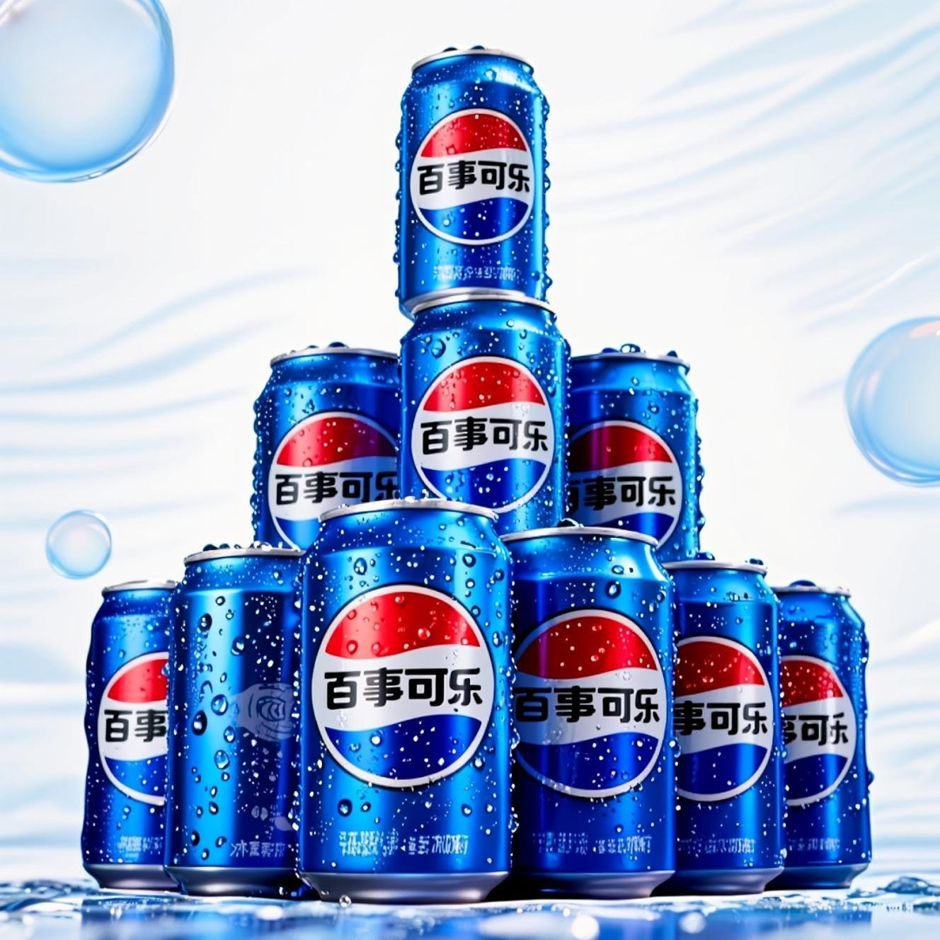 330ml*12罐/6罐百事可乐】汽水碳酸饮料整箱批发居家冰爽畅饮解渴