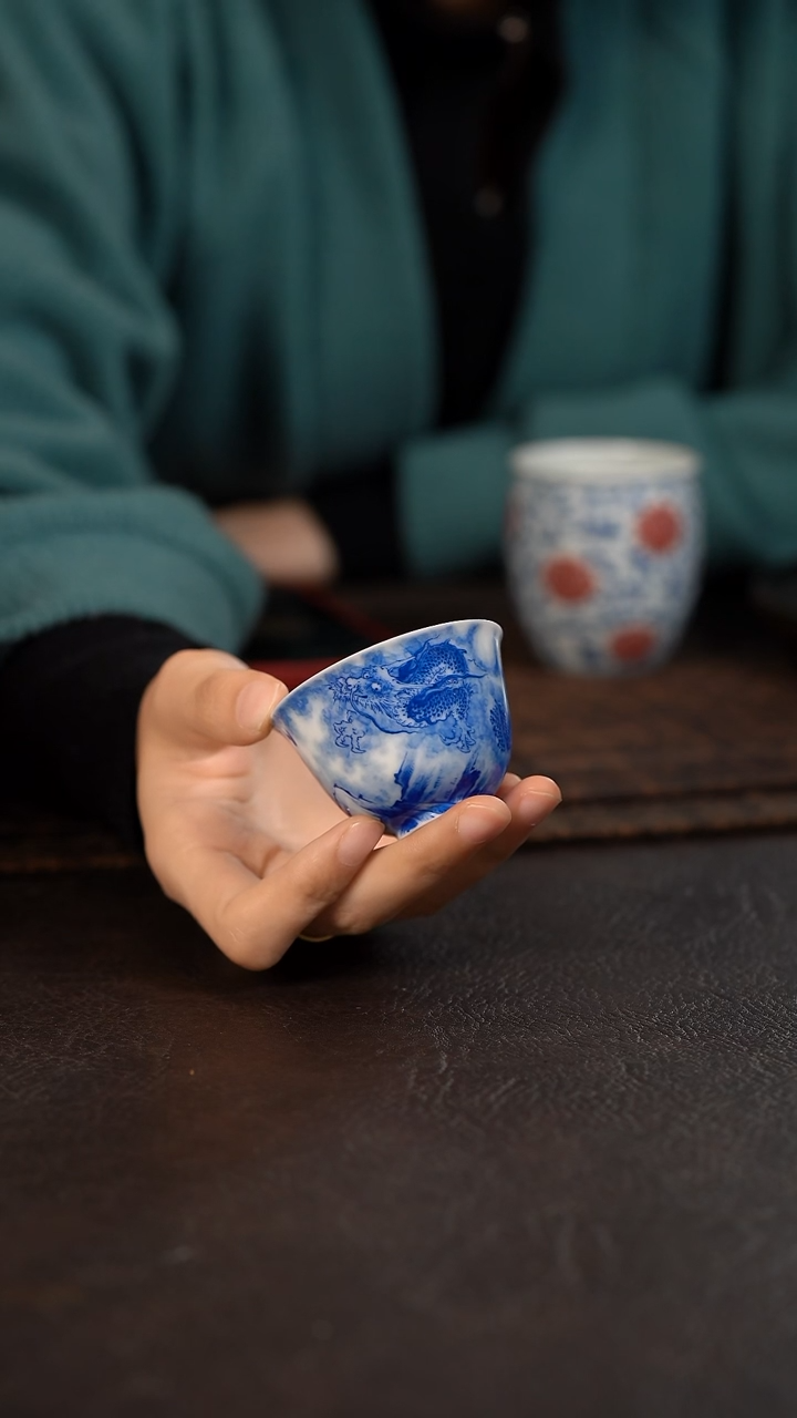 【闪购商品】杯仪贤堂宋龙一口杯