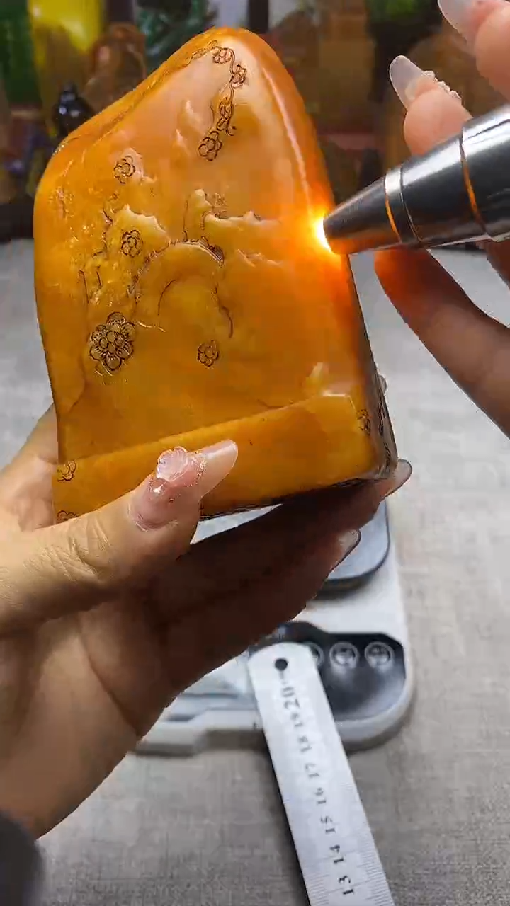 寿山石印石纯天然石料