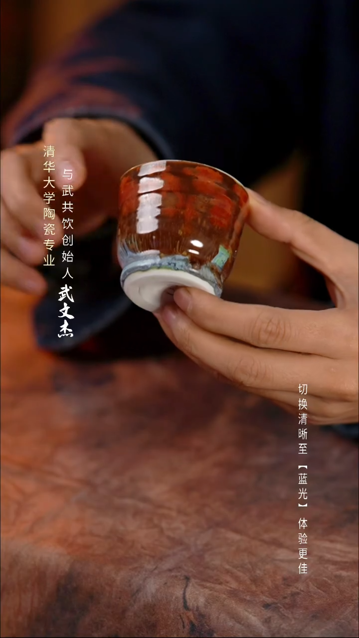 与武功饮手工陶瓷6021