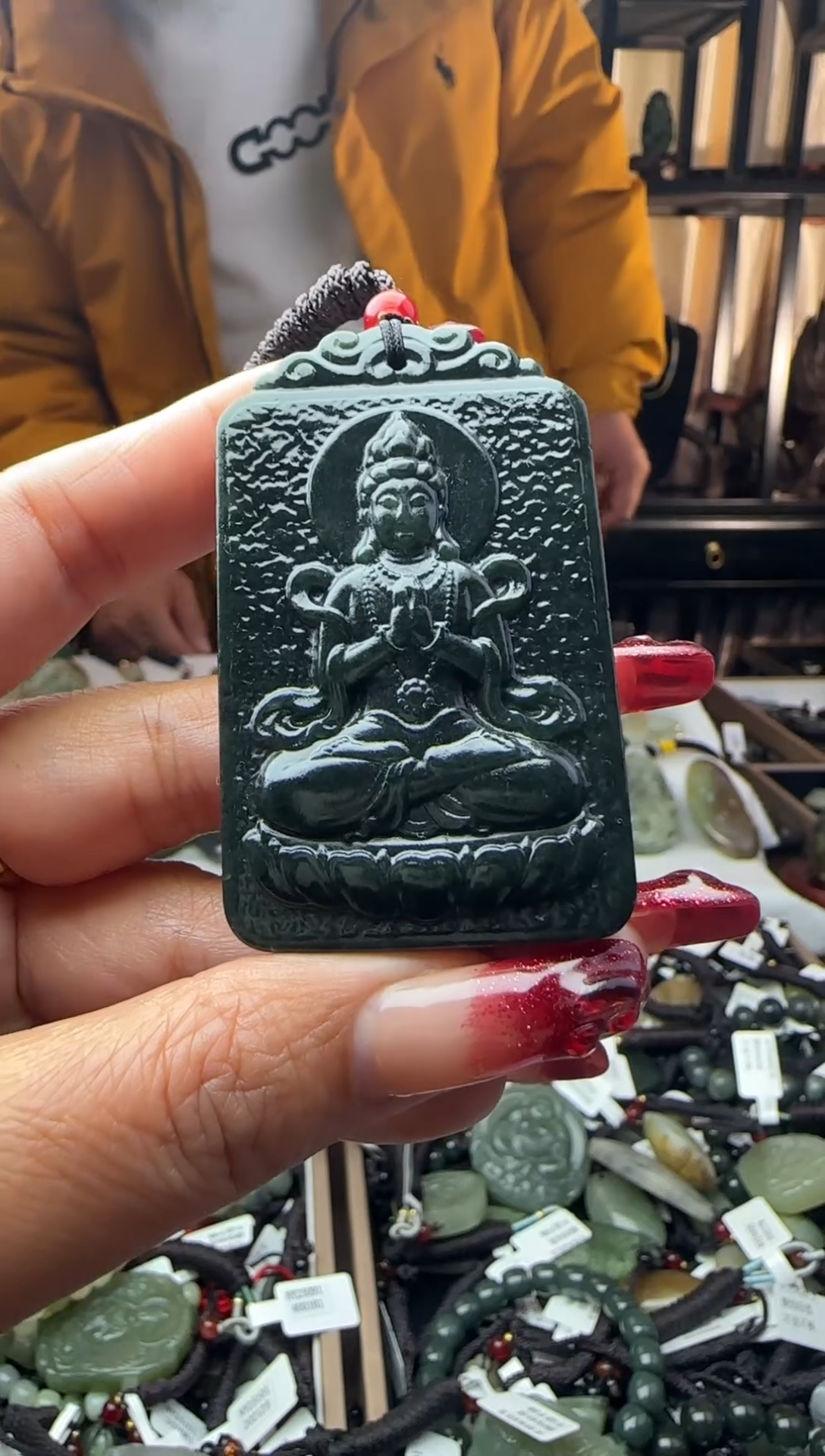 颈饰未镶嵌和田玉34638