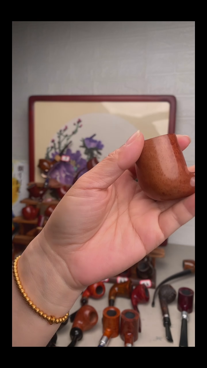 石楠木烟斗手工打磨