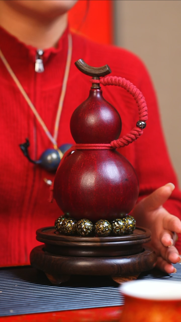 【闪购商品】JR010大师姐臻选非遗大漆酒葫芦