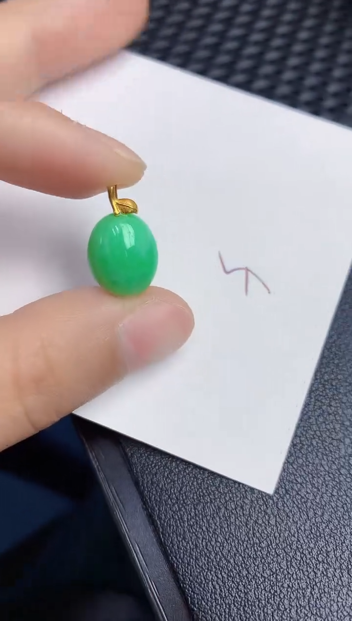 【闪购商品】翡翠颈饰18K金镶嵌000000000