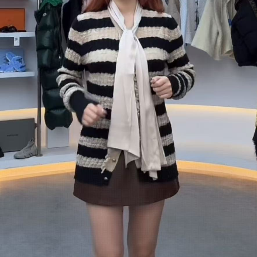 未使用 Chanel/香奈儿 开衫 米黑/40