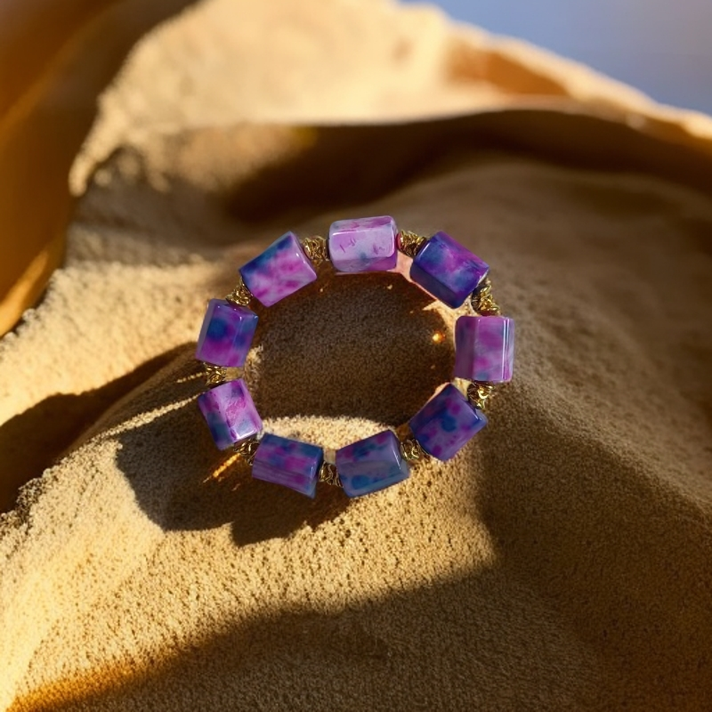 【闪耀光芒】天域血苁蓉手串A545