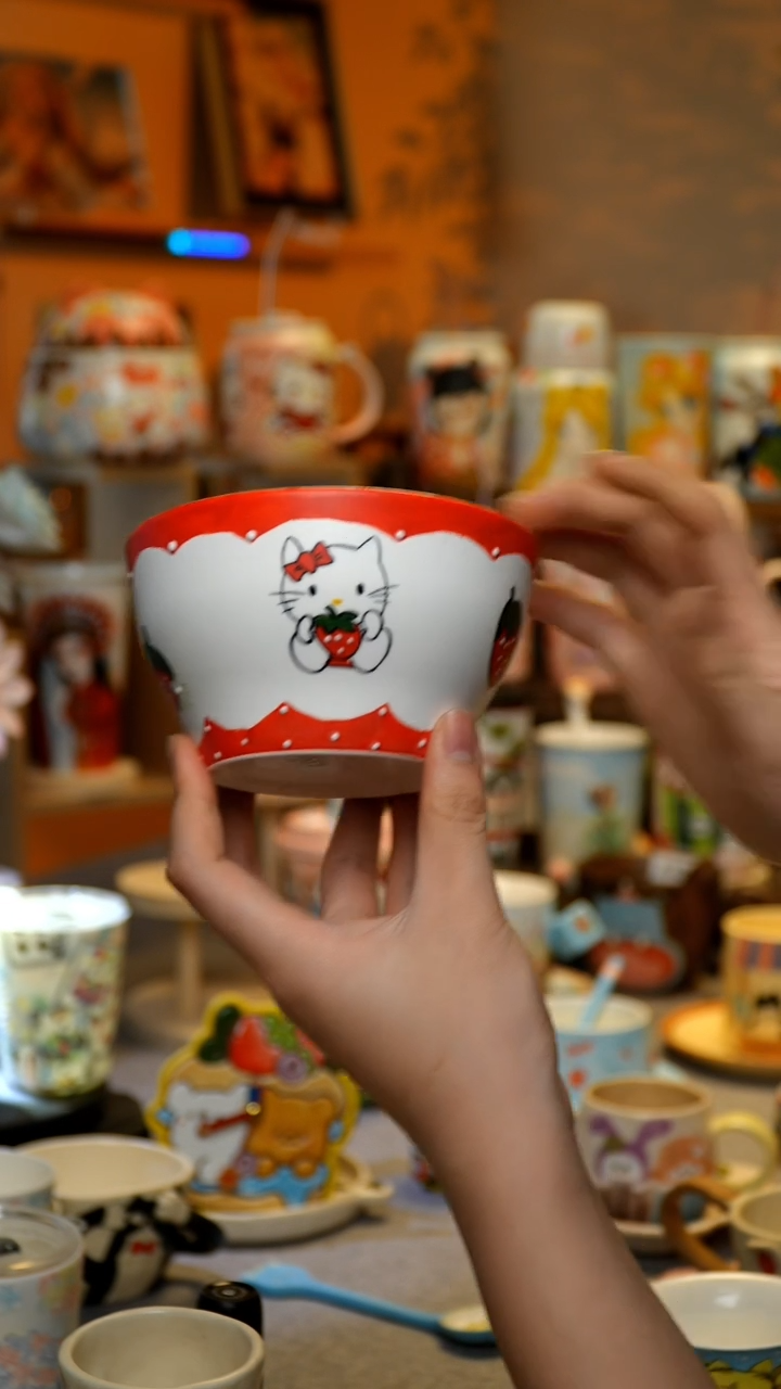 【闪购商品】杯陶瓷景德镇高温釉下彩&A631