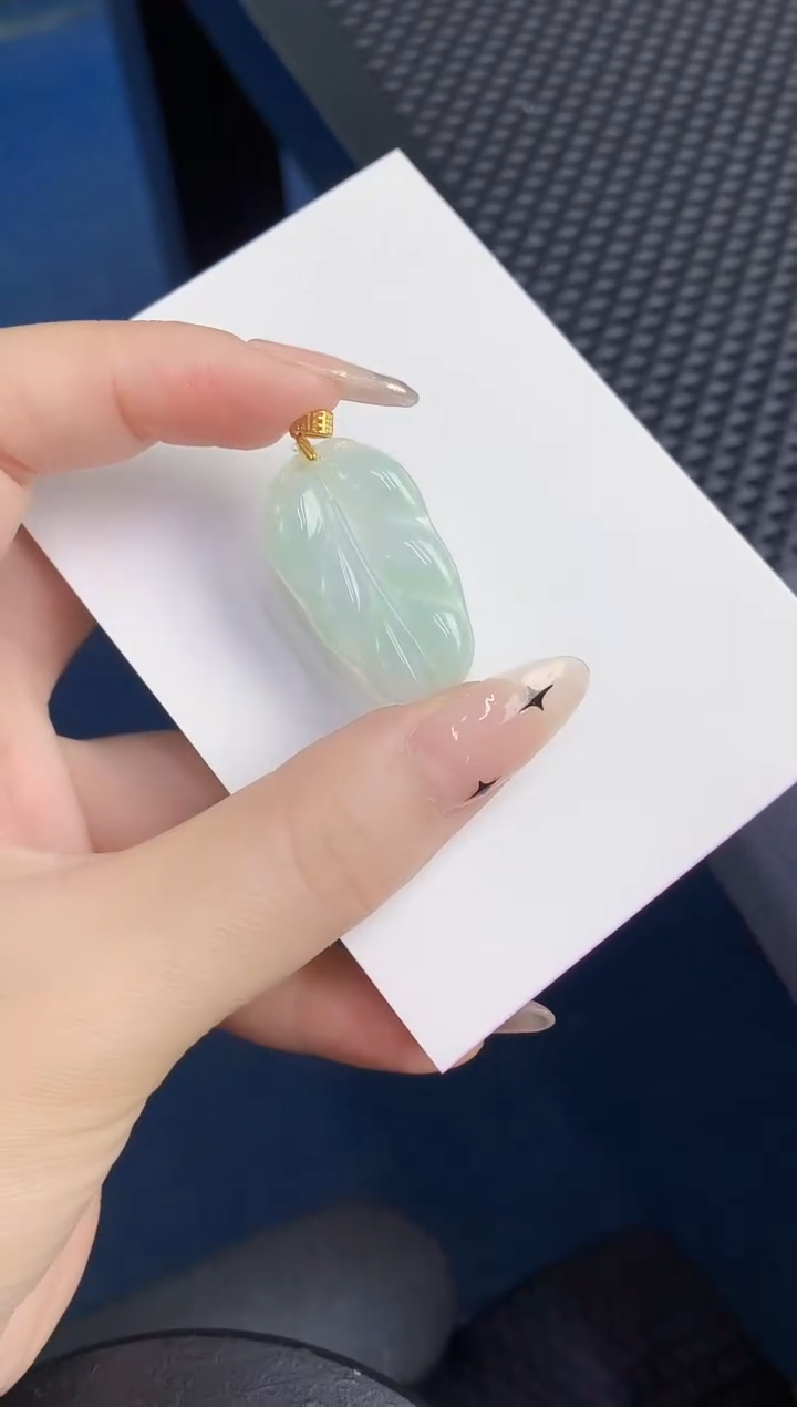 颈饰未镶嵌翡翠缅甸天然翡翠A货