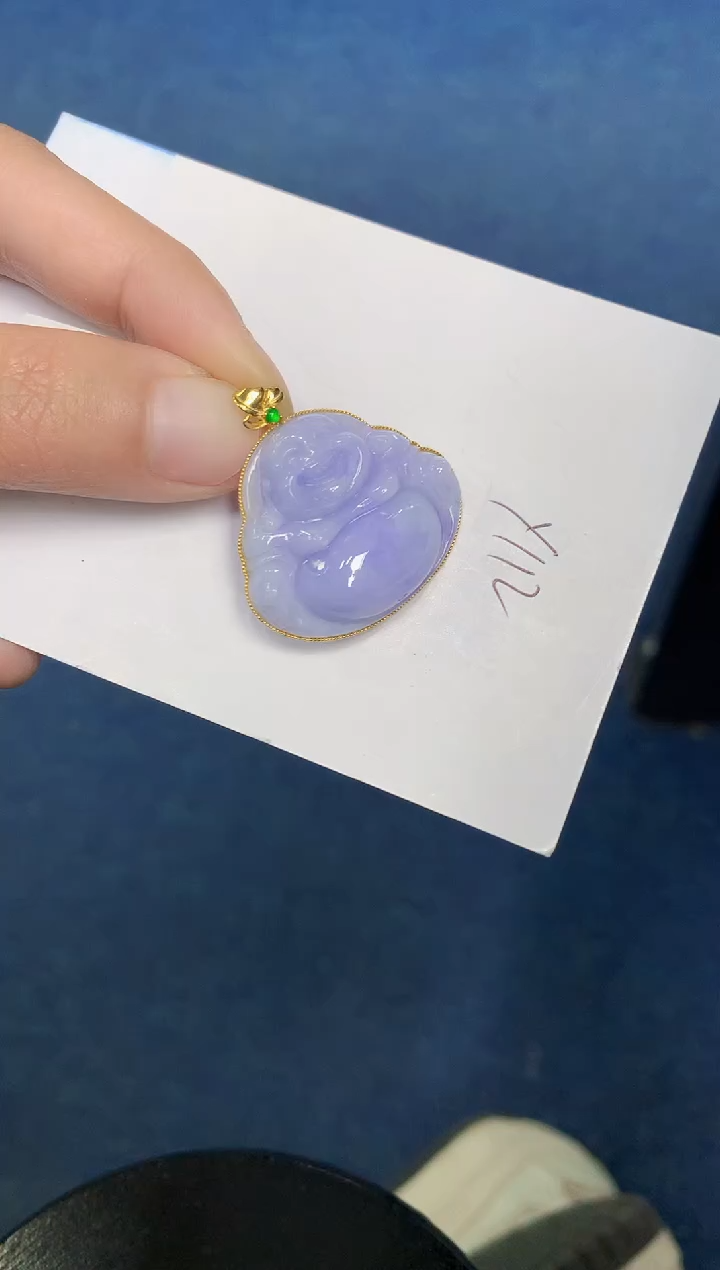 【闪购商品】翡翠颈饰18K金镶嵌000000000