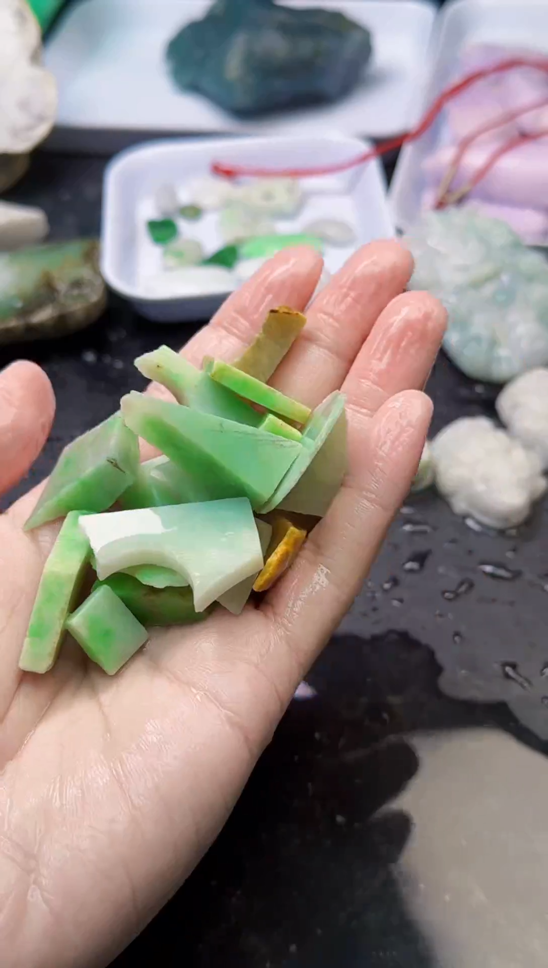 配石翡翠·***·209天然A货翡翠