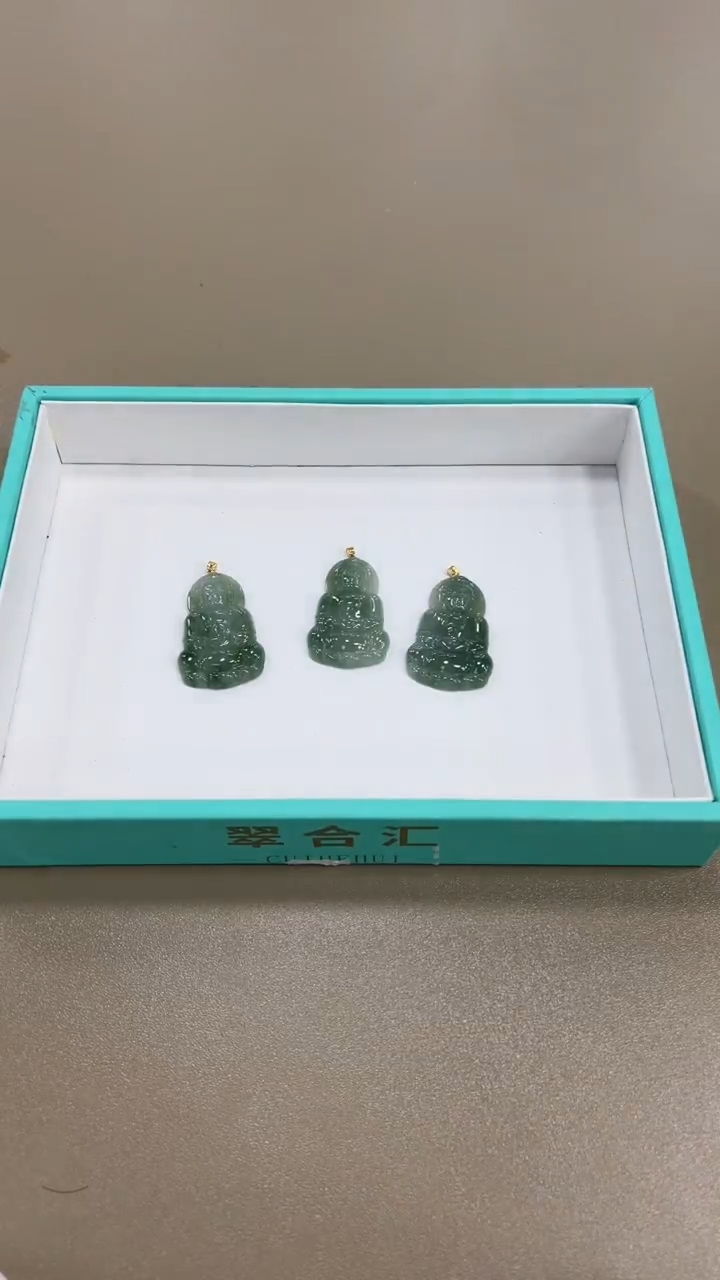 颈饰未镶嵌翡翠天然缅甸A货翡翠