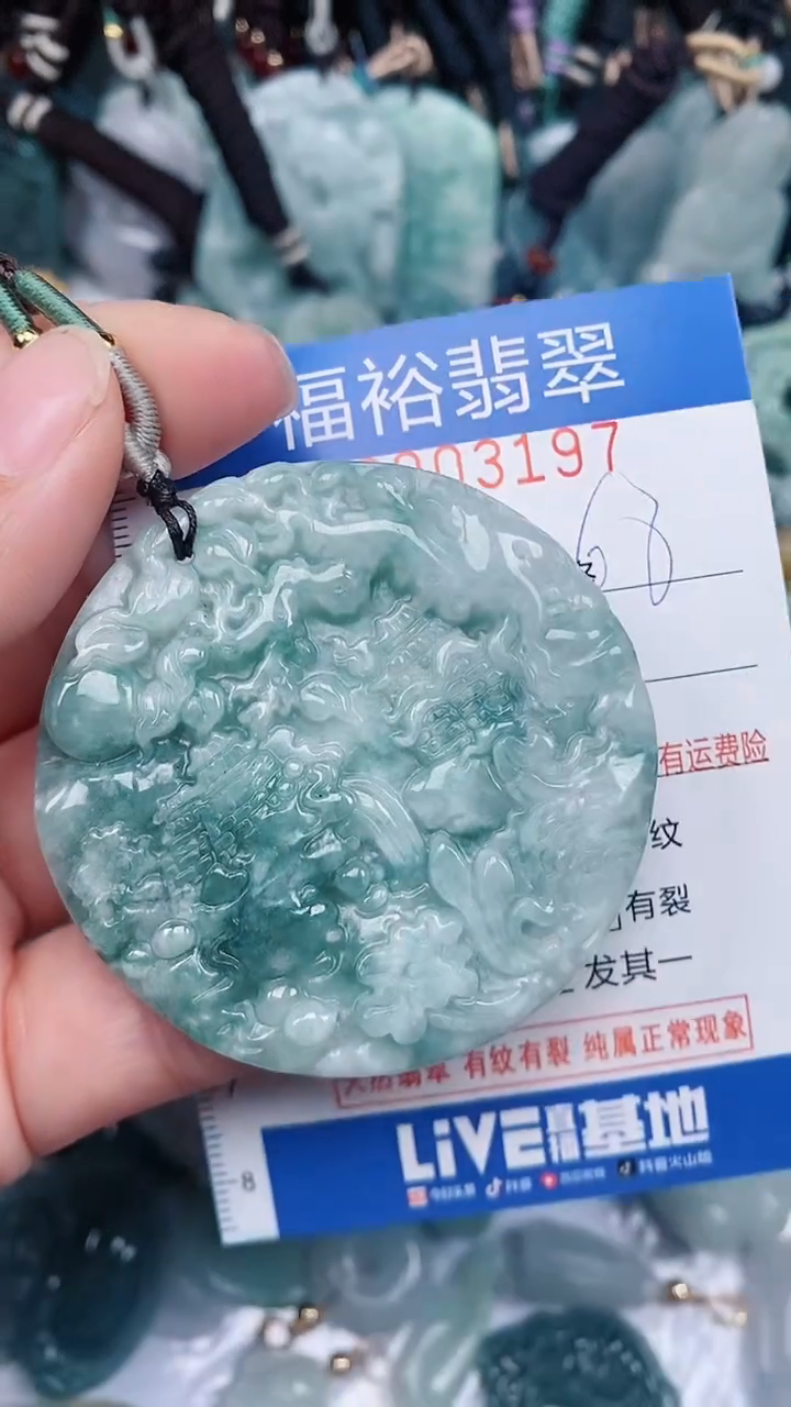 【闪购商品】翡翠颈饰未镶嵌...0003197