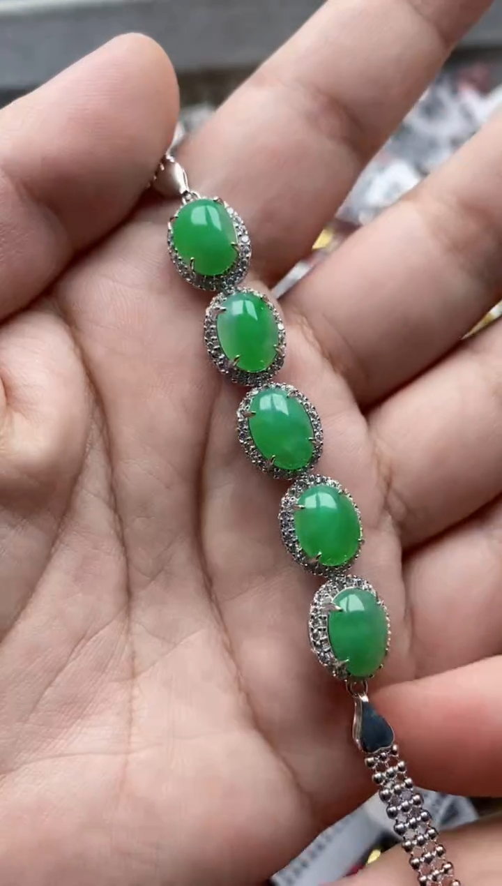 【闪购商品】翡翠戒指银S925镶嵌1111111--3