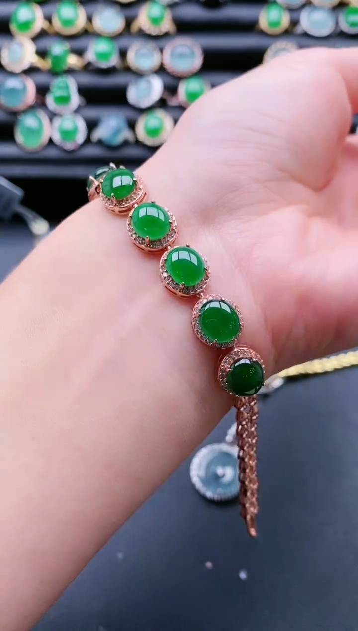 【闪购商品】翡翠戒指银S925镶嵌111111