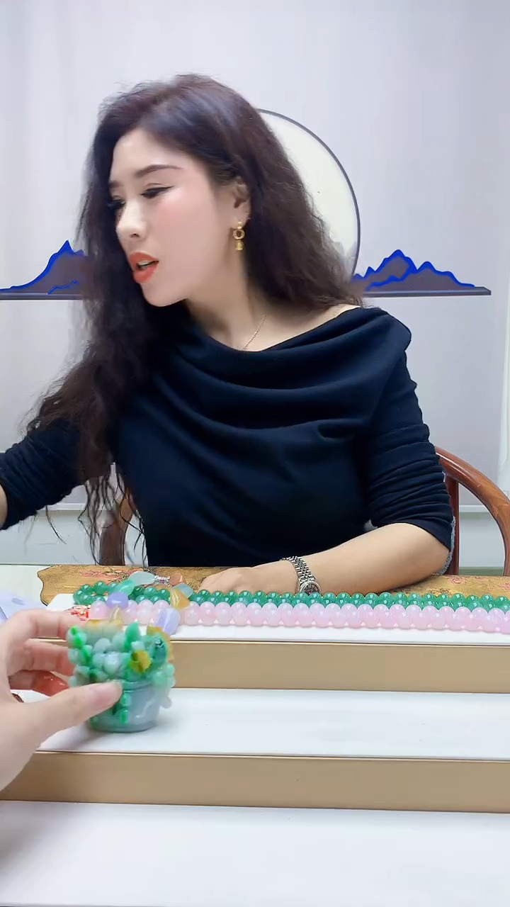 未镶嵌定制翡翠火*火4829zm-毛货挂件