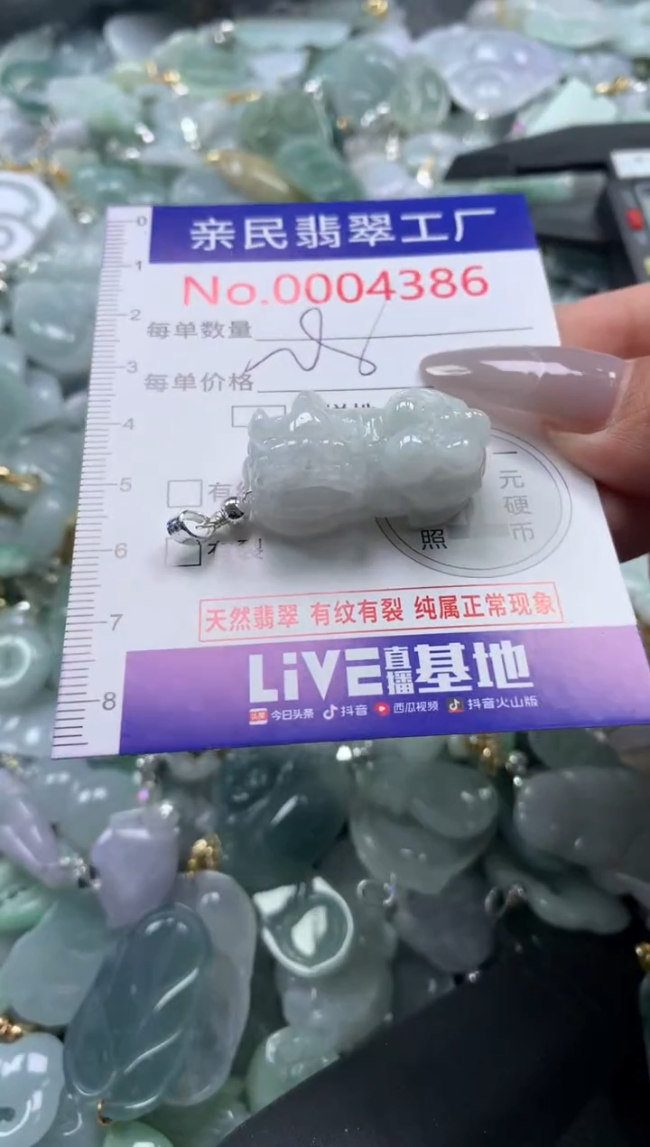 颈饰未镶嵌翡翠4386