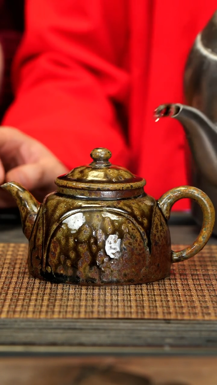 【闪购商品】紫砂茶壶GFY71怀隐 金丝楠柴烧