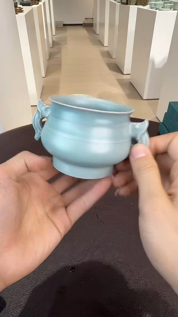 青瓷手工茶器包邮大