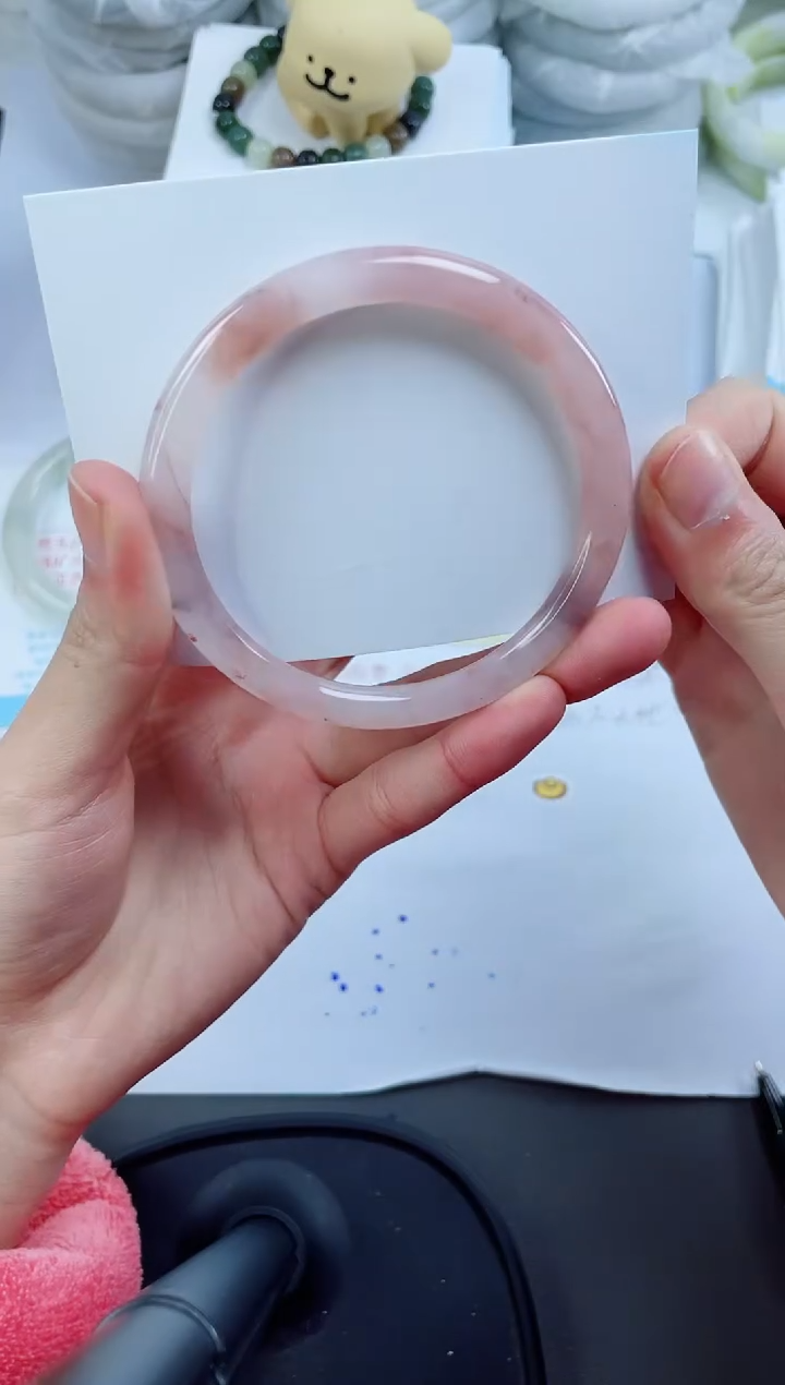 【闪购商品】石英质玉手镯未镶嵌3131-58.8