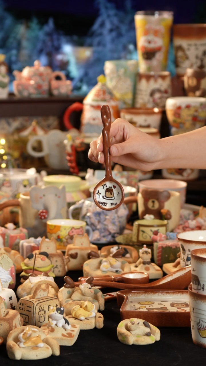 其他陶景德镇釉下彩手绘设计师款陶瓷