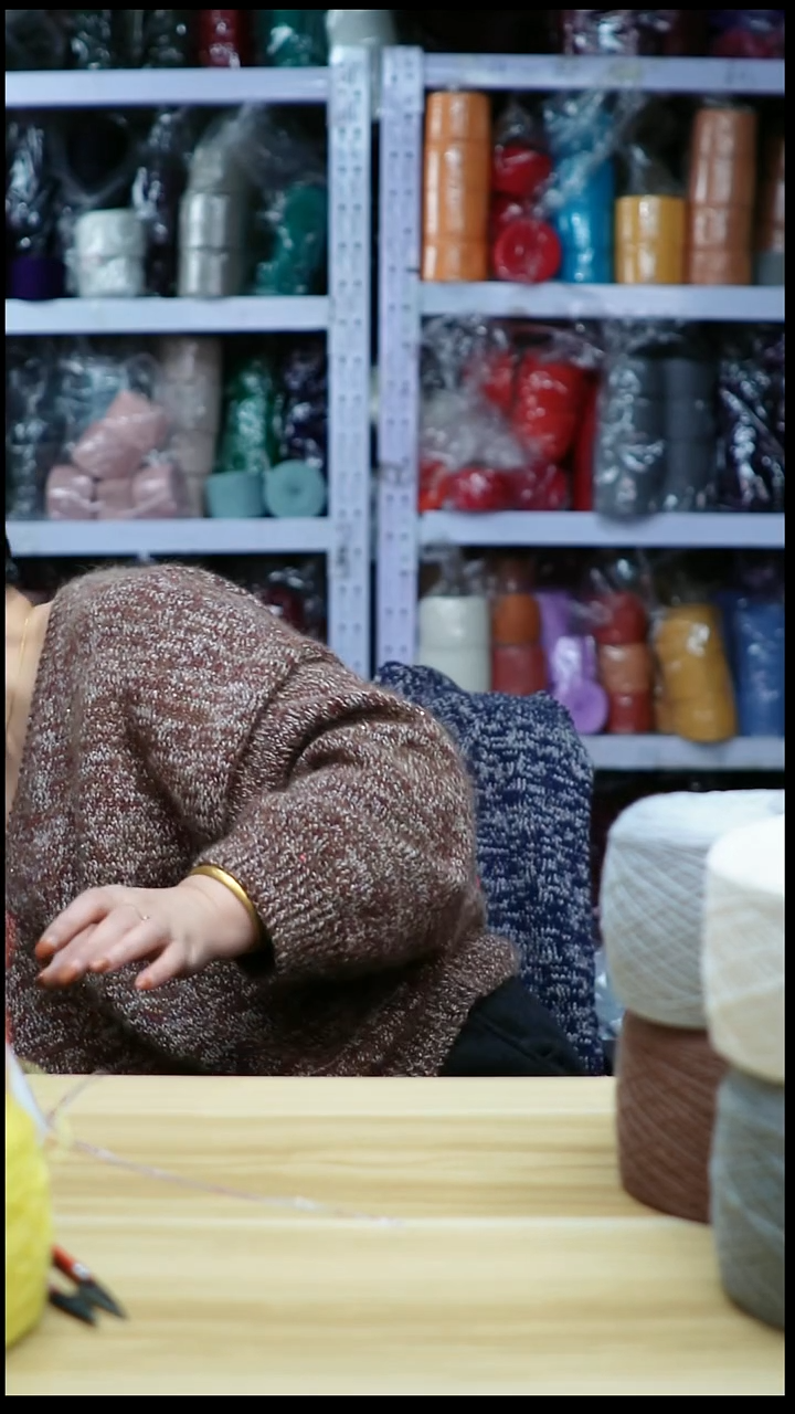 羊毛欢姐手编线D457