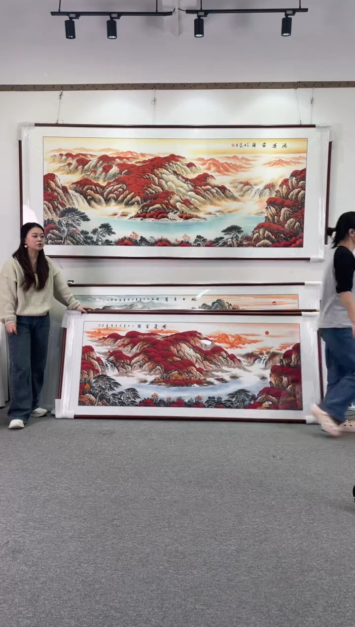 国画鸿运当头（以客服为准）纯手绘