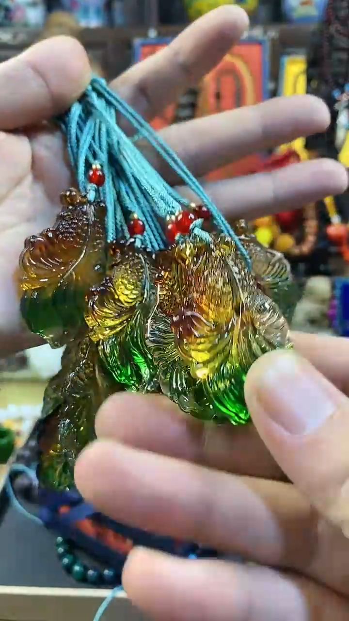 和田玉（碧玉）未镶嵌颈饰旭升文玩精选1