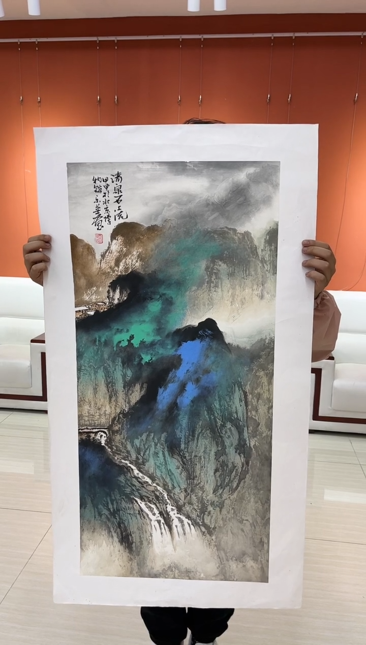 【闪购商品】国画郑乐华绘画作品21-12