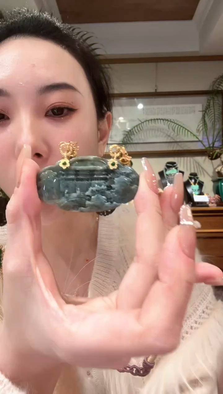 【闪购商品】翡翠颈饰未镶嵌国风