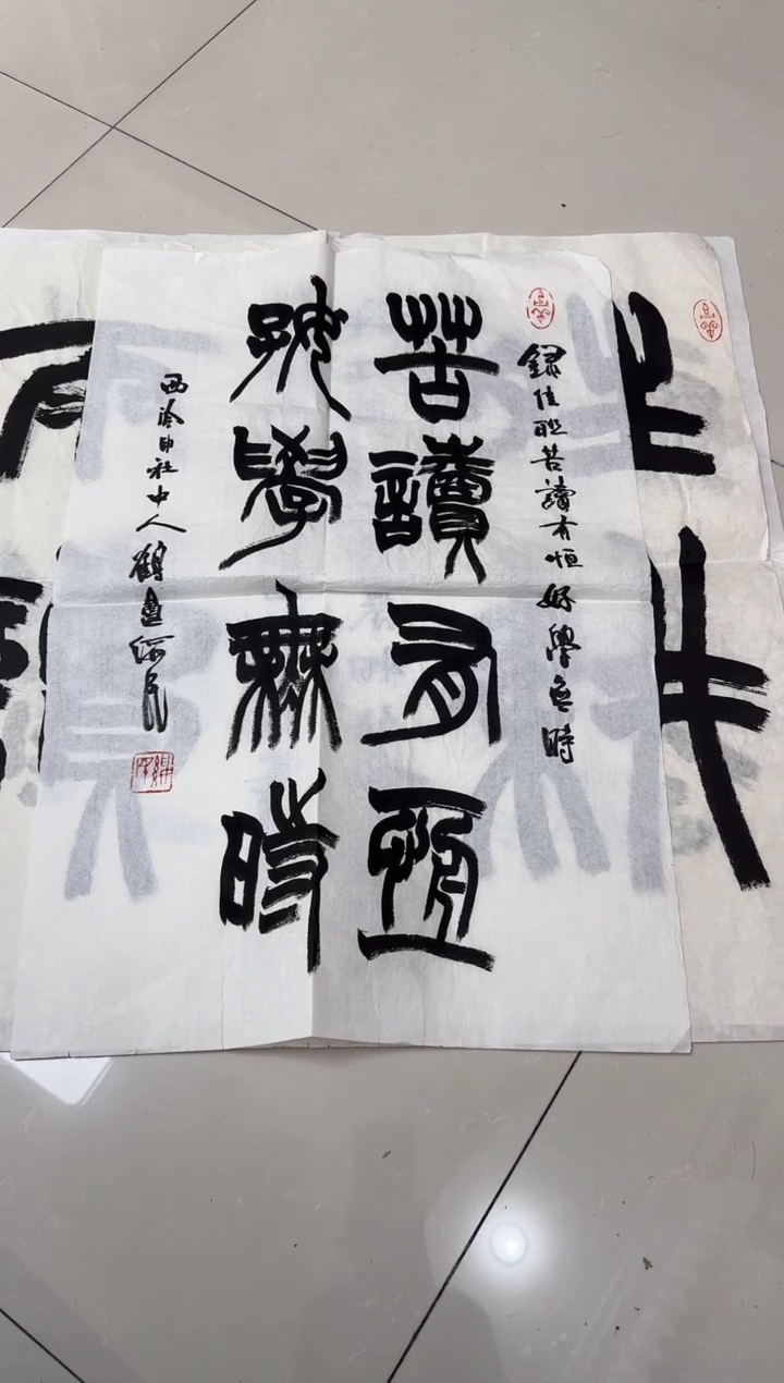 书法快*胡绥民老师书法作品