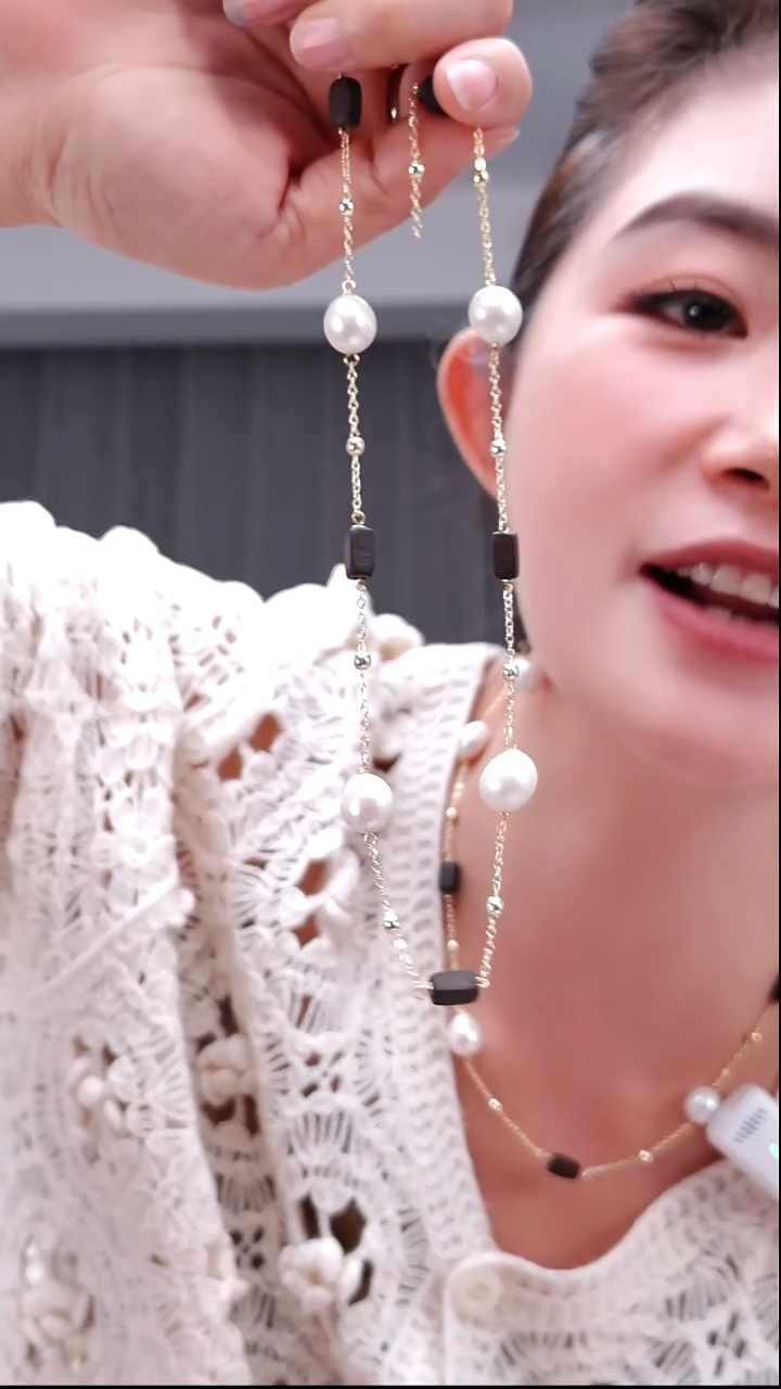 颈饰未镶嵌淡水珍珠0444满天星