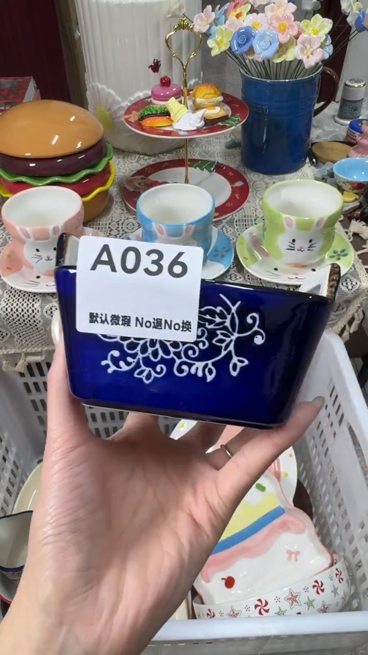 摆件陶小*默认微瑕！完美主义者慎拍！满20发货