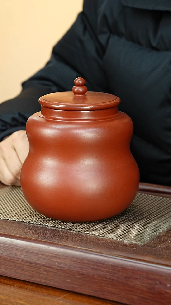 宜兴原矿紫砂茶叶罐