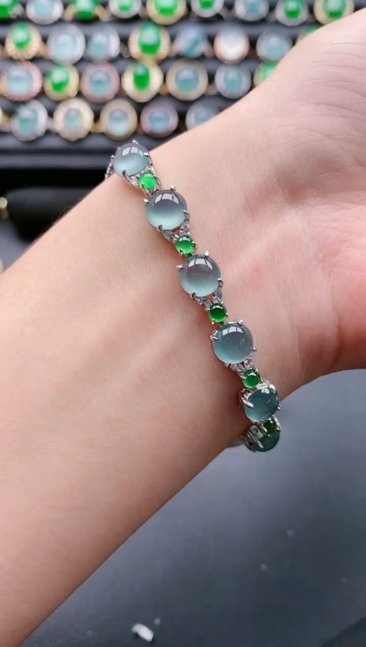 【闪购商品】翡翠戒指银S925镶嵌111111