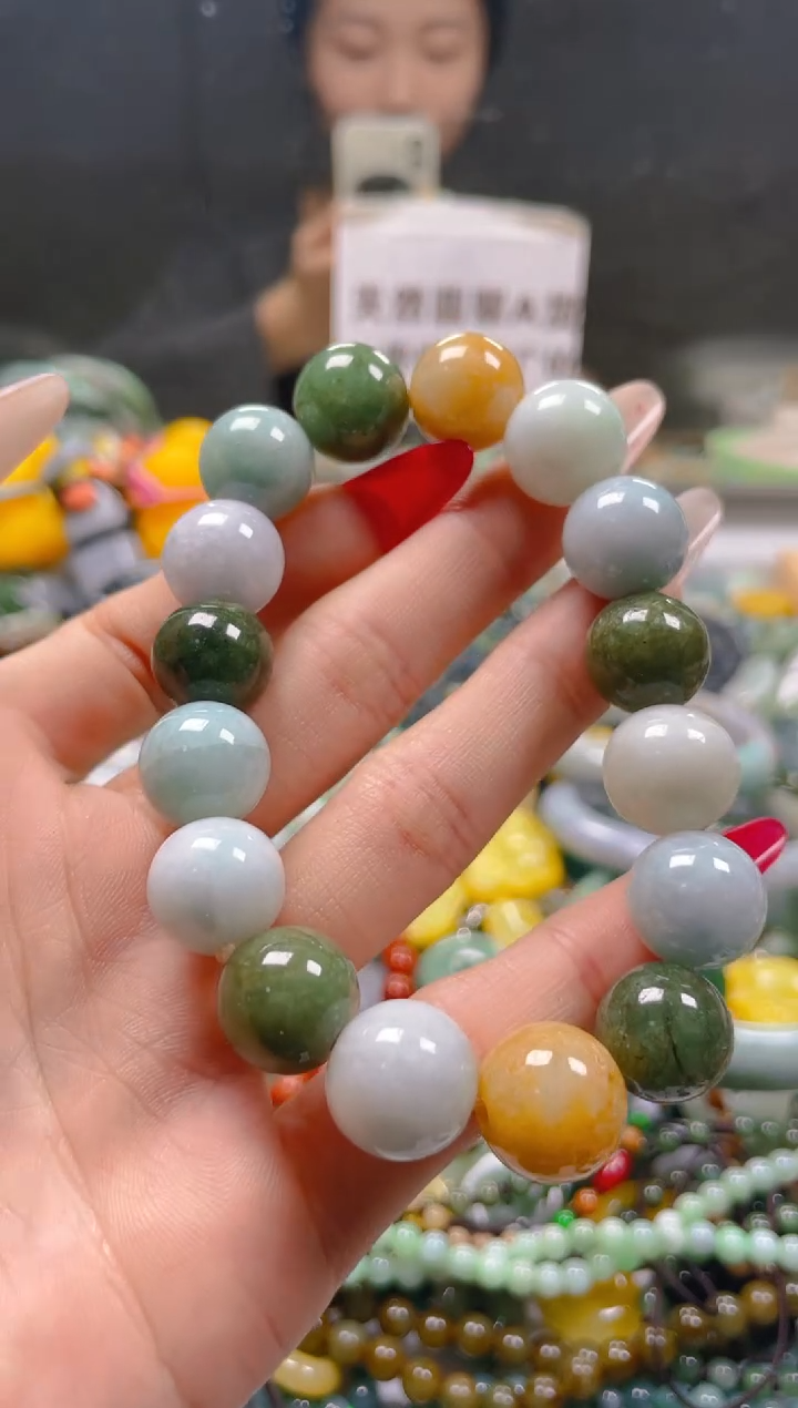 【闪购商品】翡翠颈饰未镶嵌13MM/K/翡翠A货一图一物